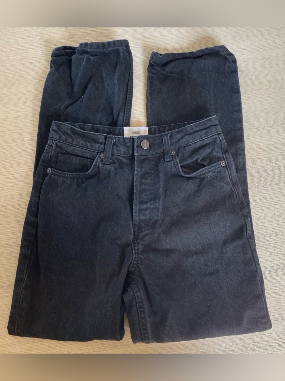 Reformation Cynthia high rise straight jeans